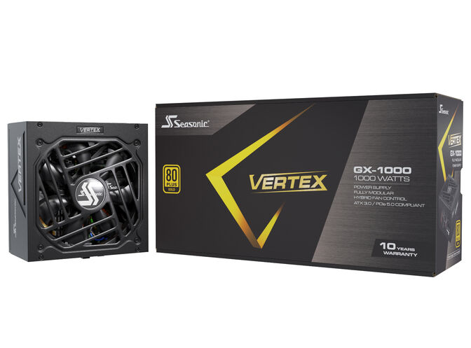 Fuente Modular Seasonic Vertex GX 1000W 80+ Gold image number 6