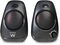 Colunas 2.0, 10W, Built-in volume, 3.5 mm jack, Alimentacion USB, Preta