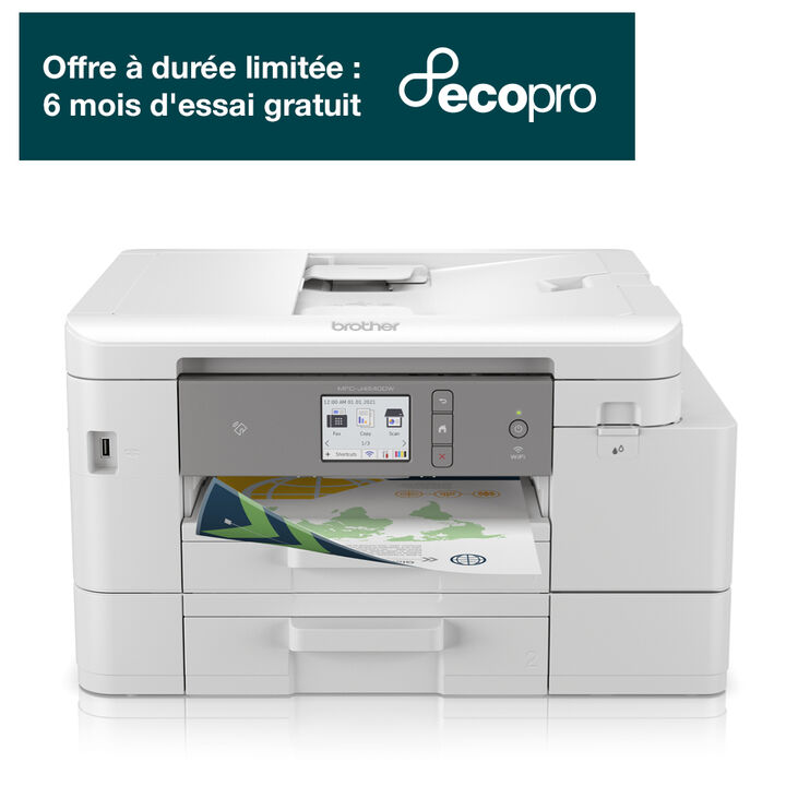 Impresora Multifunción de Inyección de Tinta Brother MFC-J4540DWXL WiFi image number 5