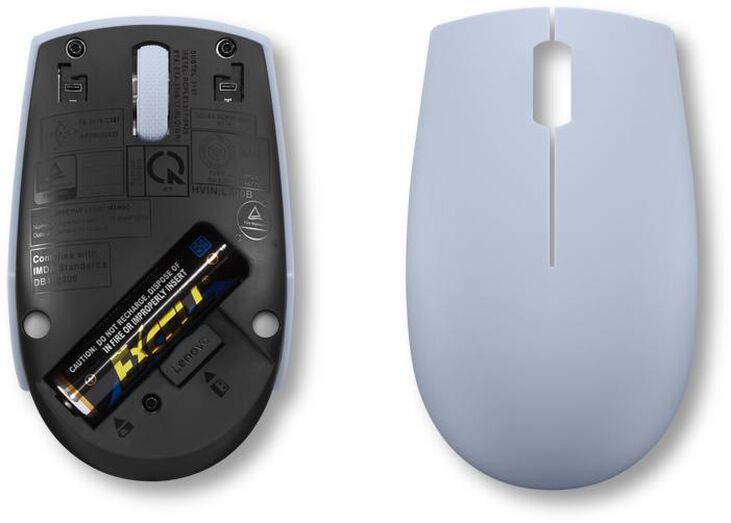 Ratón Lenovo 300 Compact Wireless Frost Blue image number 4