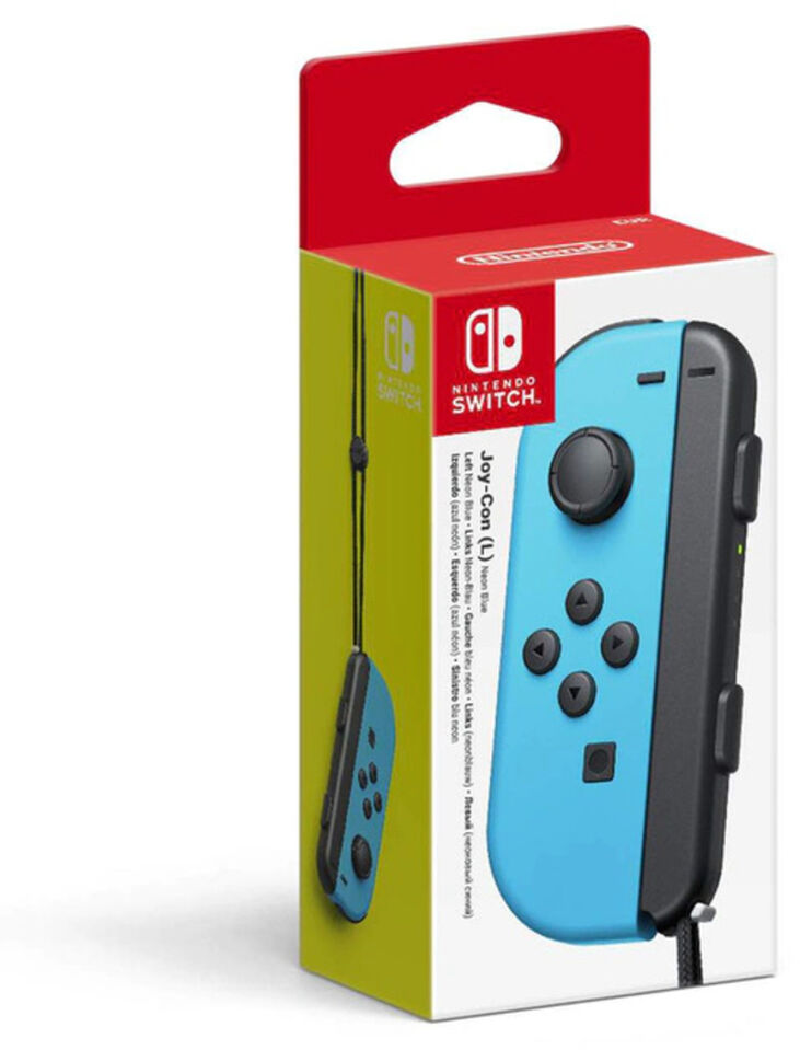 Mando Nintendo Joy-Con Izquierdo Azul Neón image number 1