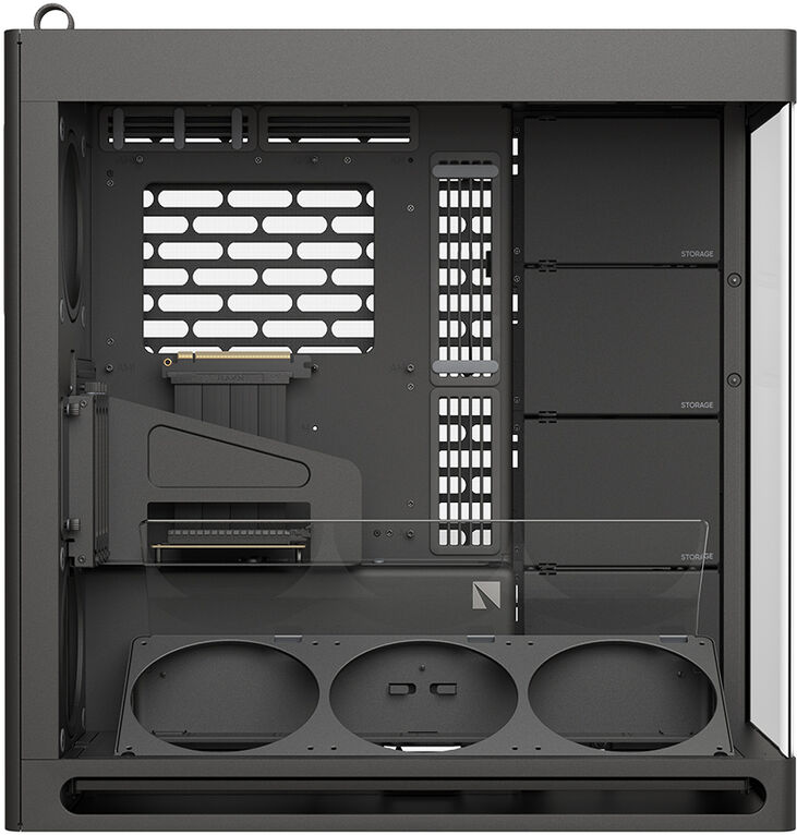 Caja ATX HAVN HS 420 VGPU Negro image number 2