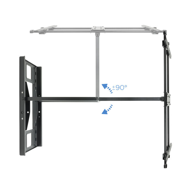 Soporte de Pared Tooq Tilt 43" a 80" Max. 50kg Negro image number 17