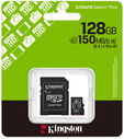 Tarjeta de Memoria Kingston Canvas Select Plus Gen3 150MB/s MicroSDHC UHS-I A1 128GB image number null