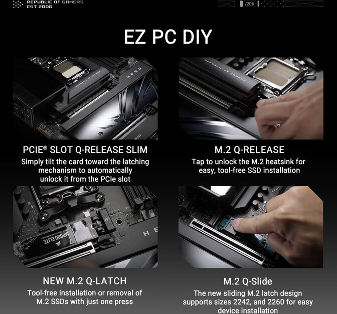 Placa Base Asus ROG Crosshair X870E Hero image number 16