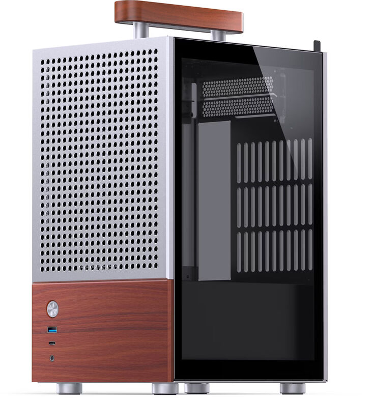 Caja Mini-ITX Jonsbo T6 Gris image number 1