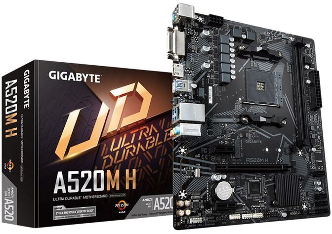Placa Base Gigabyte A520M-H image number 0