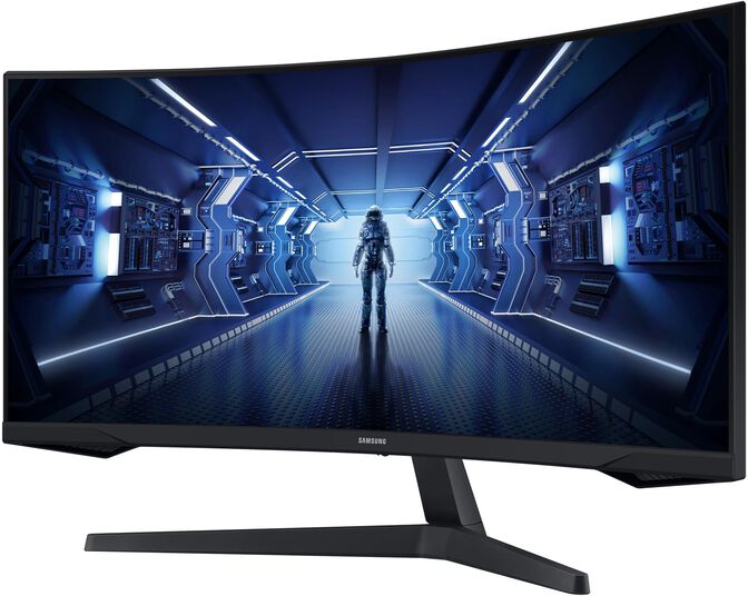 Monitor Curvo Samsung Odyssey G5 34" G5 VA UWQHD 165Hz 1ms FreeSync image number 2