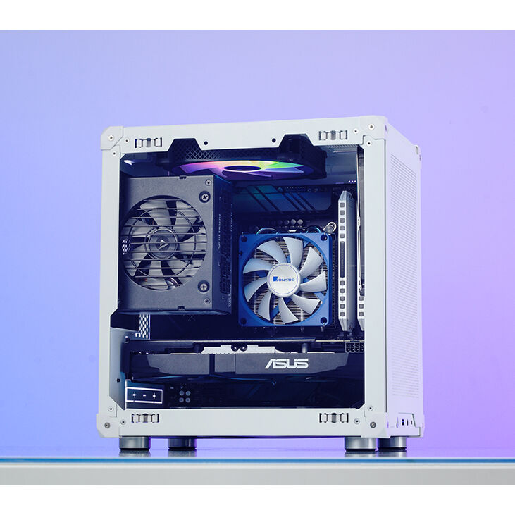 Caja Micro-ATX Jonsbo C6 Negro image number 1
