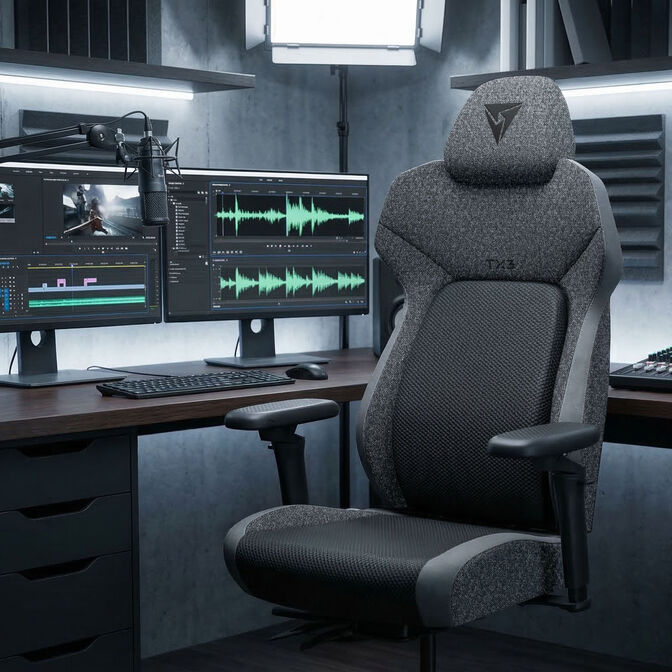 Silla Gaming TX3 (ThunderX3) CORE 360 - Mesh Negro image number 11