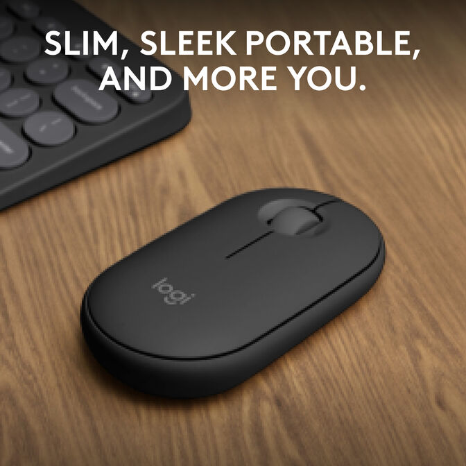 Rato Logitech Pebble 2 M350s 4000DPI Wireless/Bluetooth Grafite image number 2