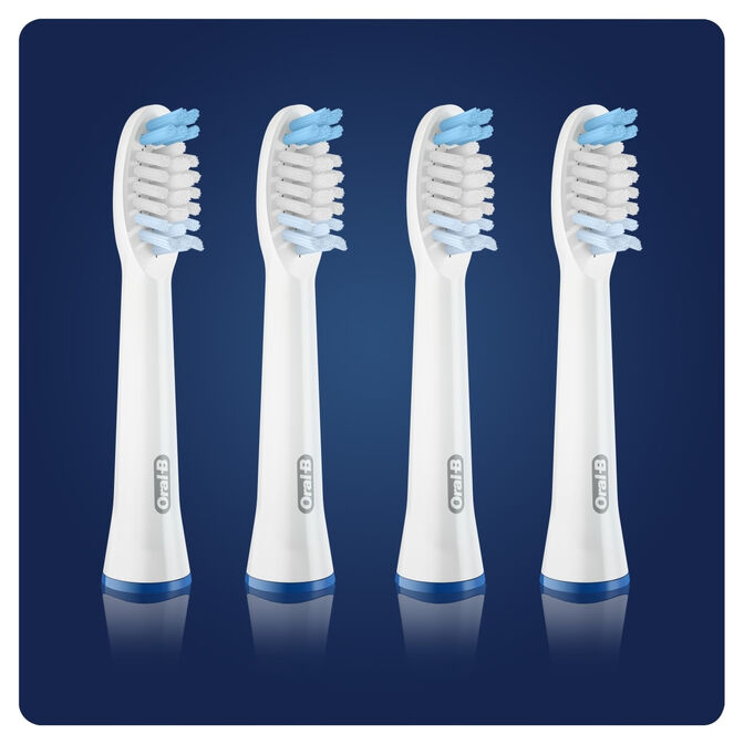 Recambios para Cepillo de Dientes El&eacute;ctrico Oral-B Pulsonic Clean Pack 4 Unidades image number 1