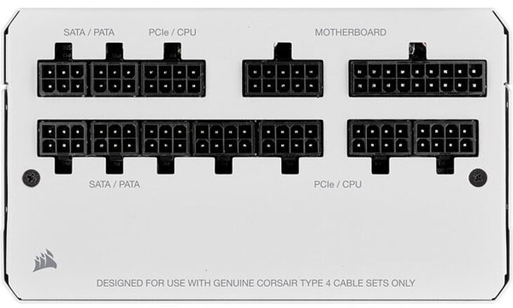 Fuente Alimentación Modular Corsair RM750 750W 80 Plus Gold Blanco image number 3