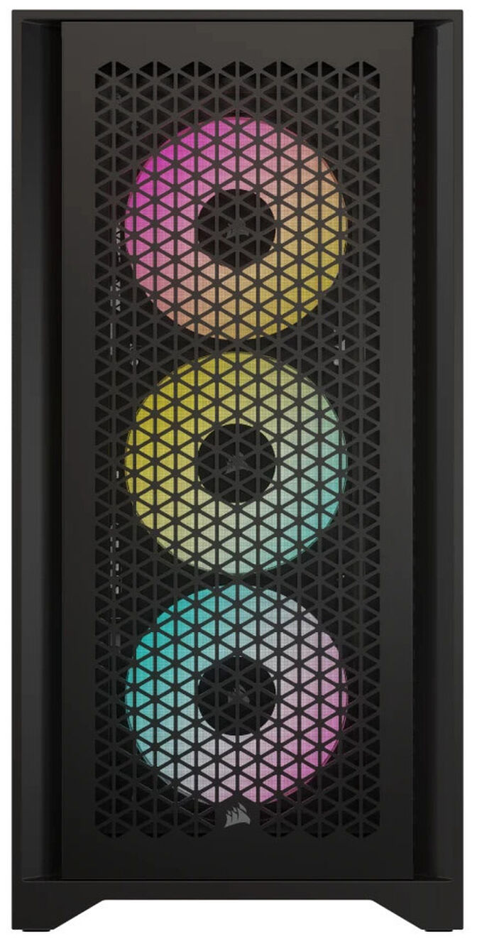 Torre ATX Corsair iCUE 4000D Airflow Negro Cristal Templado image number 7