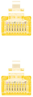 Cable de Red NanoCable RJ45 UTP CAT.5E AWG24 3 M Amarillo image number null