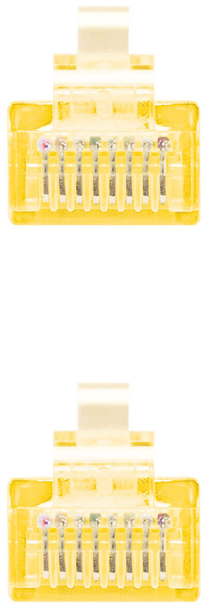 Cable de Red NanoCable RJ45 UTP CAT.5E AWG24 3 M Amarillo image number 2