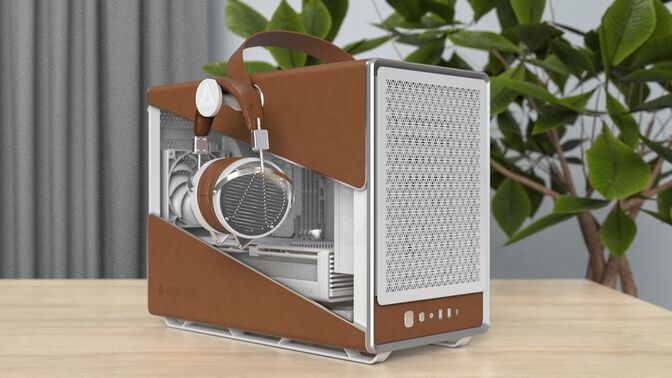 Caja Micro-ATX Montech Heritage Pro Blanco image number 1