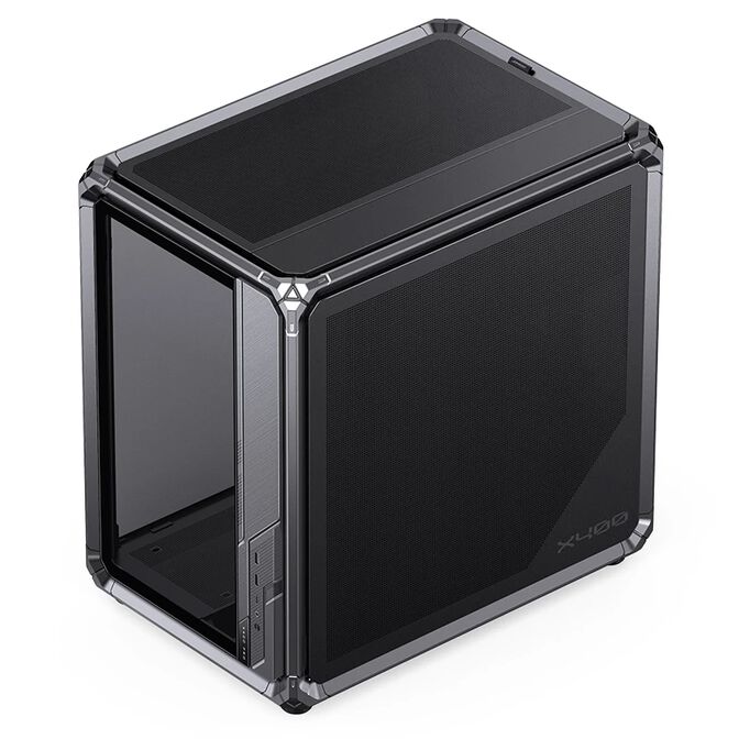 Caja ATX Jonsbo X400 PRO Vidrio Templado Curvo Gris image number 4