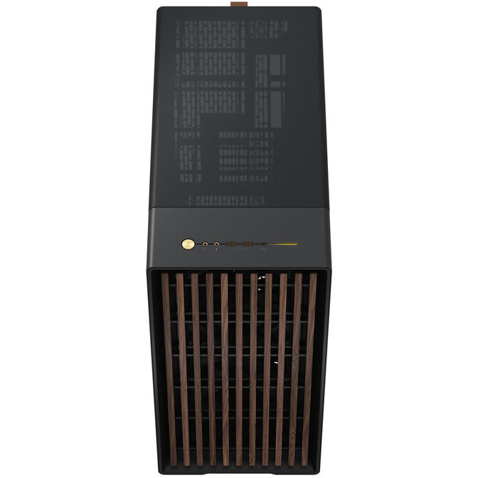 Torre E-ATX Fractal Design North XL Chalk BlackTG Clear Reverse Connector image number 2