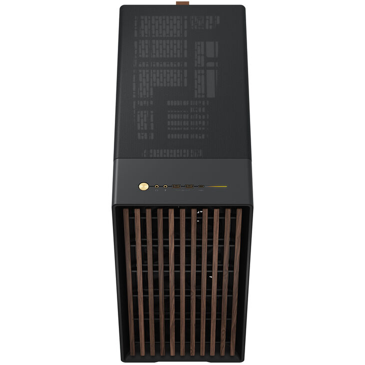 Torre E-ATX Fractal Design North XL Chalk BlackTG Clear Reverse Connector image number 2