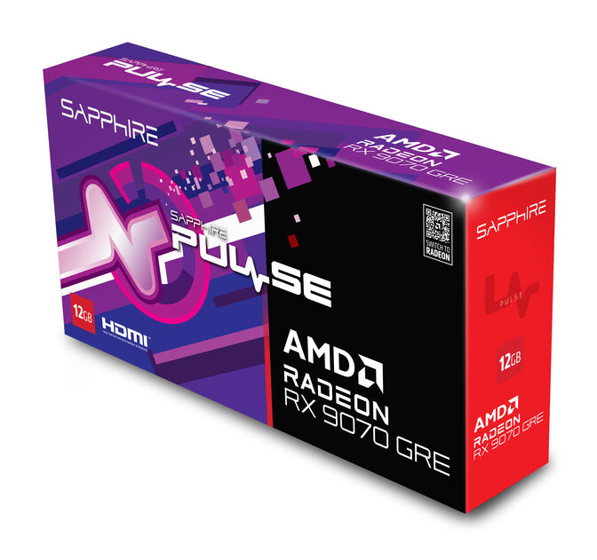 Tarjeta Gr&aacute;fica Sapphire Radeon RX 9070 GRE Pulse OC 12GB GDDR6 image number 6