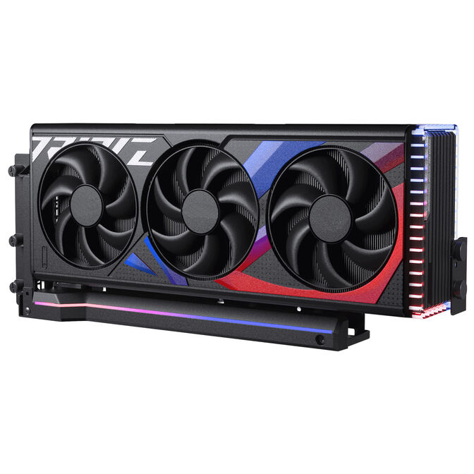 GPU Bracket vertical Phanteks+Cabo PCI-E 5.0 x16 Fita Riser 22cm Negro image number 1