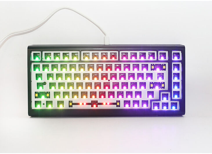 Teclado Mecânico Ducky Tinker65 75% RGB Black MX Blue (ES) image number 1