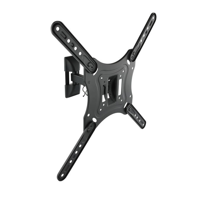 Soporte de Pared Tooq Tilt e GiRat&oacute;nrio 2 Pivots 23" a 55" Max. 30kg Negro image number 2