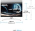 Monitor BenQ MOBIUZ 27" EX271Q IPS QHD 180Hz 1ms FreeSync Display HDR400 Game Console Compatibility image number null