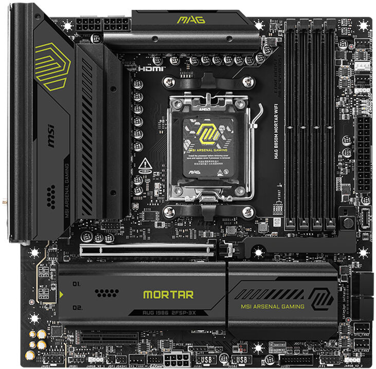 Placa Base MSI B850M GAMING PLUS WIFI image number 1