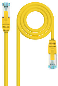 Cable de Red NanoCable RJ45 LSZH CAT.7 600MHZ SFTP AWG26 25 CM Amarillo