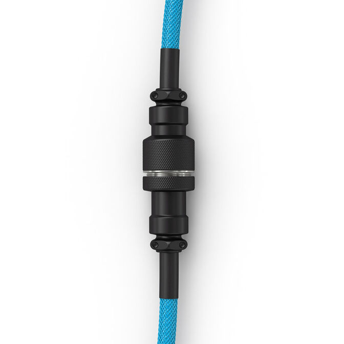 Cable Coiled Glorious USB-C para USB-A , 1,37m - Electric Blue image number 2