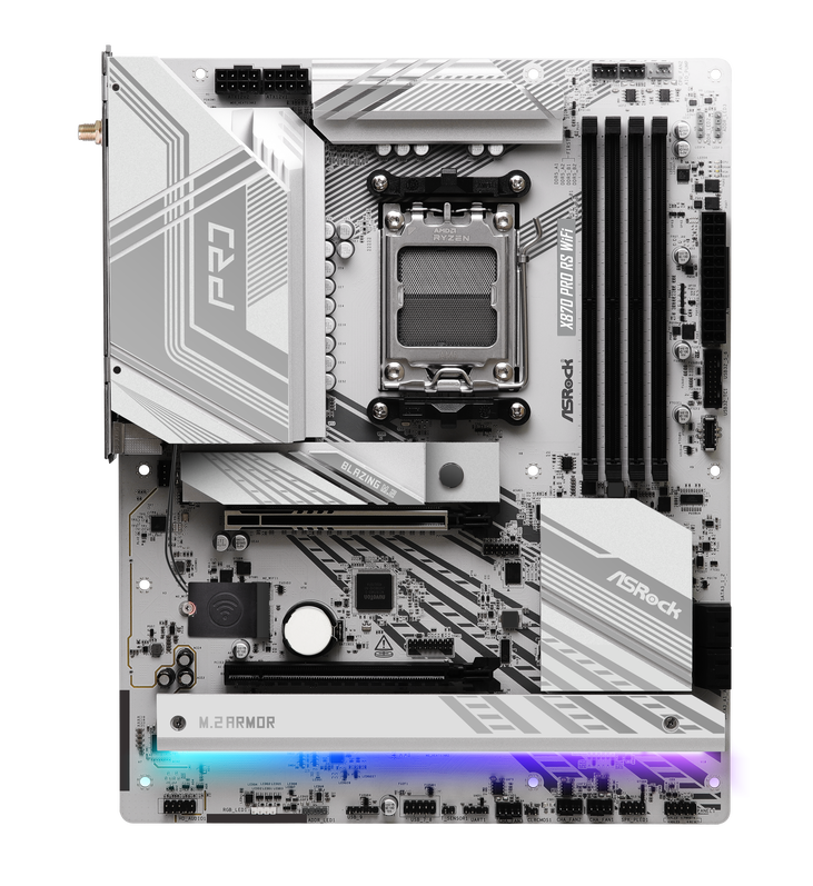 Placa Base ASRock X870 Pro RS WiFi image number 2