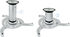 Soporte de Techo Tooq para Proyectores Max.10kg Plata image number null