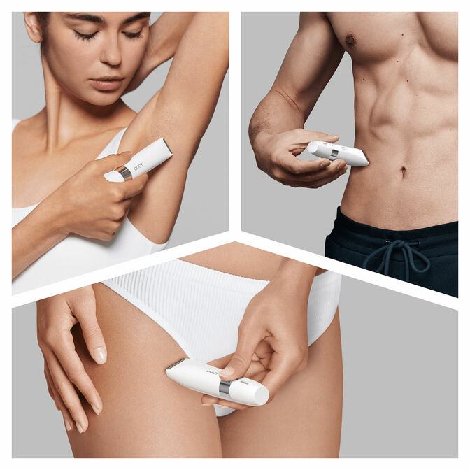 Recortadora Corporal Braun Body BS1000 Blanco/Cromado image number 2