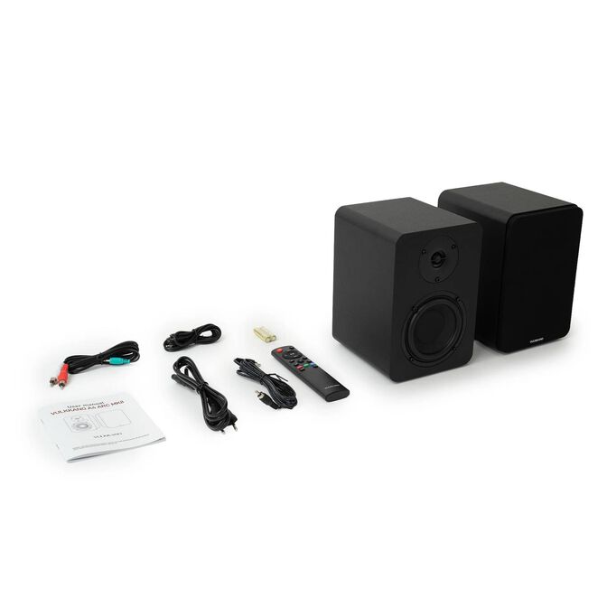 Altavoces Hi-Fi Vulkkano A4 ARC MKII 40W Bluetooth HDMI ARC Negros image number 4