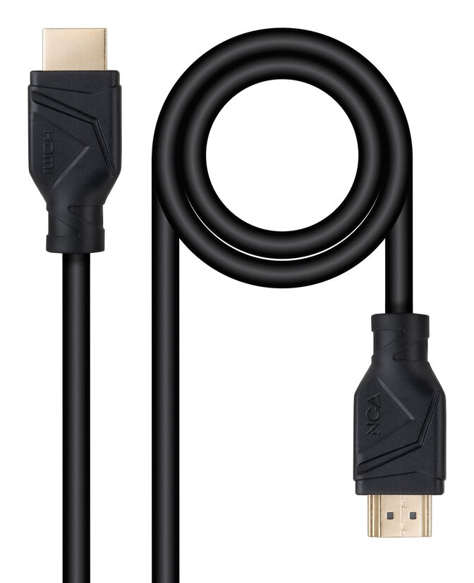 Cable HDMI V2.1 Nanocable CCS, A/M-A/M, Negro, 1.5 M image number 0