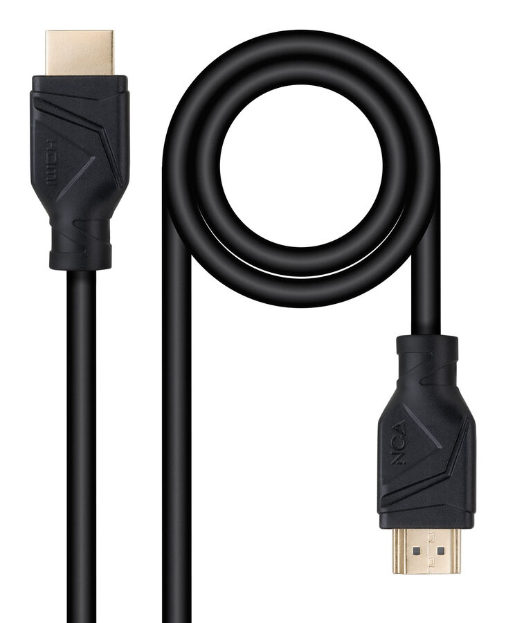 Cable HDMI V2.1 Nanocable CCS, A/M-A/M, Negro, 1.5 M image number 0