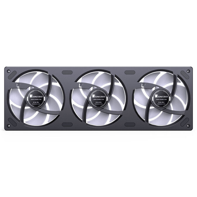 Ventilador Jonsbo ZB-360 RGB de Marco &Uacute;nico Negros &ndash; Triple Ventilador 120mm (360mm) image number 8