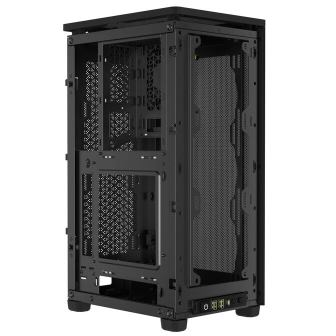 Torre Mini-ITX Corsair 2000D Airflow Negro Cristal Templado image number 5