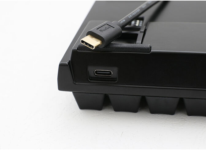 Teclado Mec&acirc;nico Ducky Mecha Pro SF RGB Black MX Speed Silver (ES) image number 3