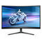 Monitor Curvo Gaming Philips EVNIA 27" 27M2C5500W VA QHD 240Hz 0.5ms FreeSync Premium Pro HDR400