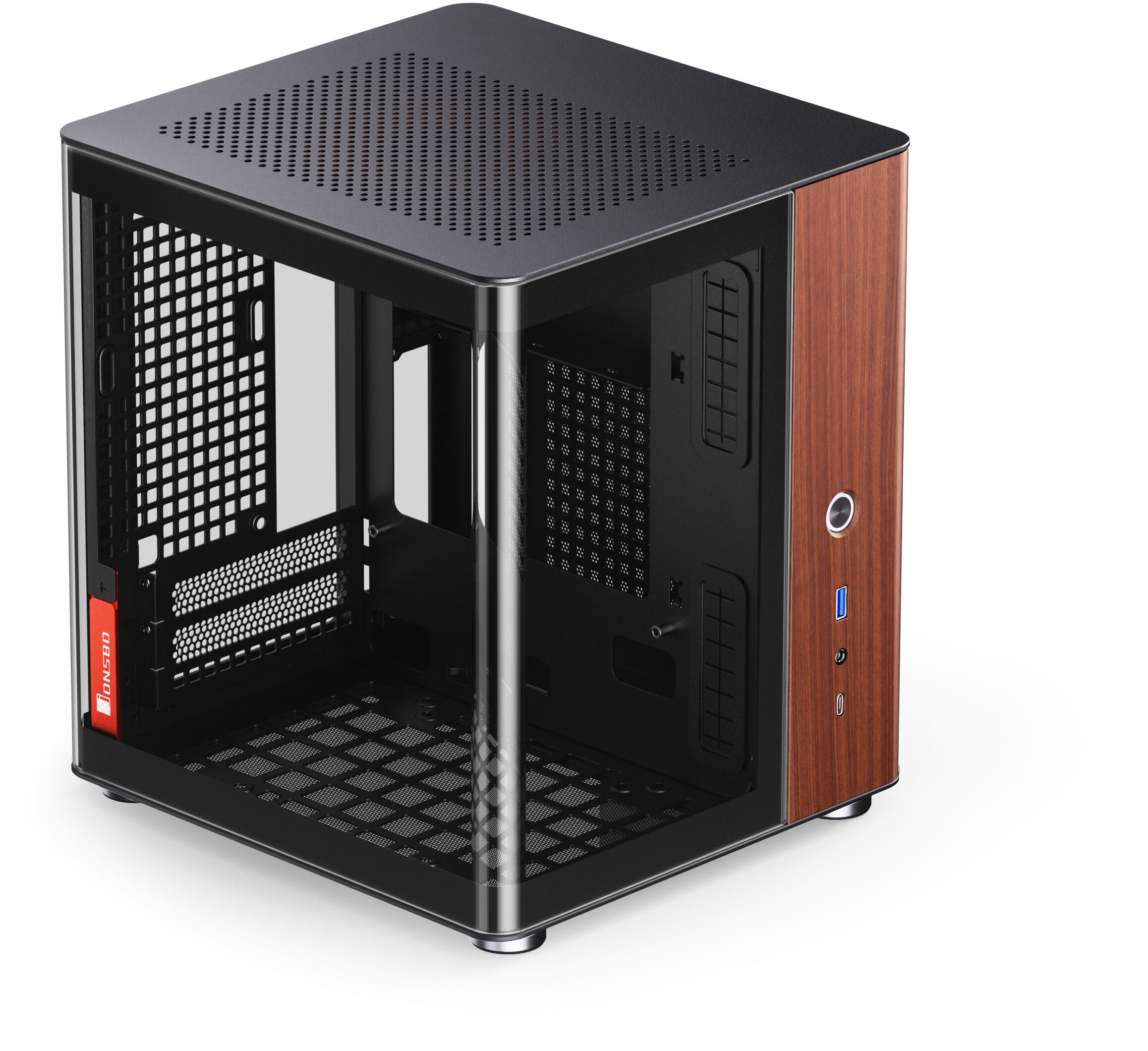 Caja Mini-ITX Jonsbo TK-0 Negro
