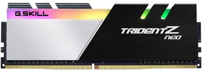 G.Skill Kit 32GB (2 x 16GB) DDR4 3600MHz Trident Z Neo RGB CL16 image number 1