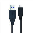 Cable USB 3.1 GEN2 10Gbps 3A Nanocable USB-C/M para USB-A/M 0.5 M Negro image number null