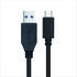 Cable USB 3.1 GEN2 10Gbps 3A Nanocable USB-C/M para USB-A/M 0.5 M Negro image number null