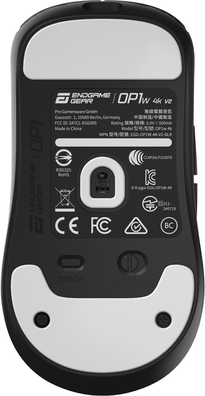 Rat&oacute;n Gaming Endgame Gear OP1w 4k V2 Wireless - Negro image number 14