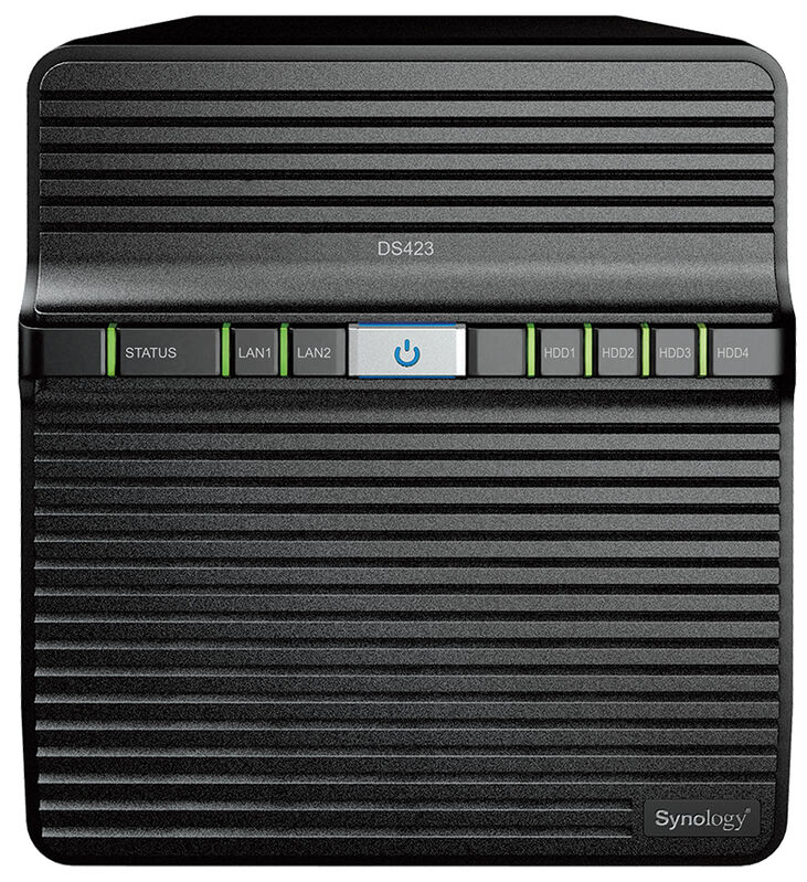 NAS Synology Disk Station DS423 - 4 Baías - 1.7GHz 4-core - 2GB RAM image number 0