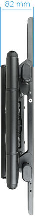 Soporte de Pared Tooq Tilt 43" a 80" Max. 50kg Negro image number null