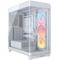 Torre E-ATX Corsair 4500X LX-R RGB Blanco Cristal Templado
